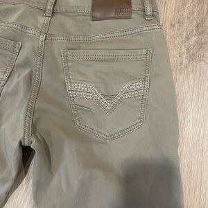 BKE Men's Olive Jeans